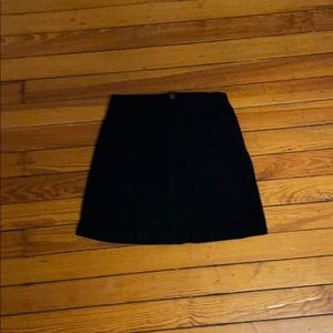 Brandy Melville corduroy navy skirt